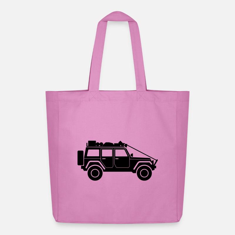 Jeep-Rubicon - Midweight recycelter Stoffbeutel von Stanley/Stella - Pink