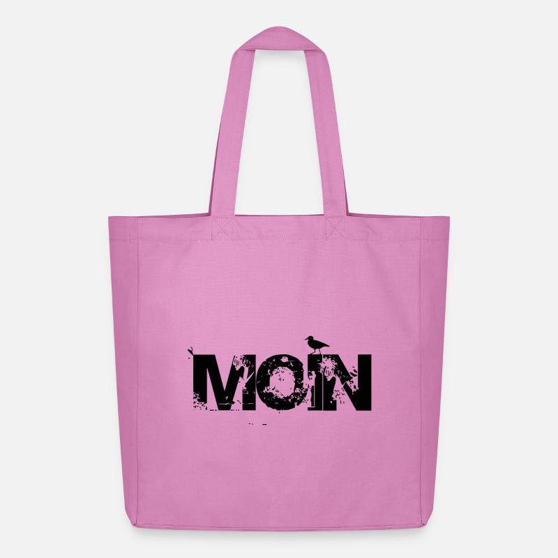 MOIN mit Möwe - Midweight recycelter Stoffbeutel von Stanley/Stella - Pink