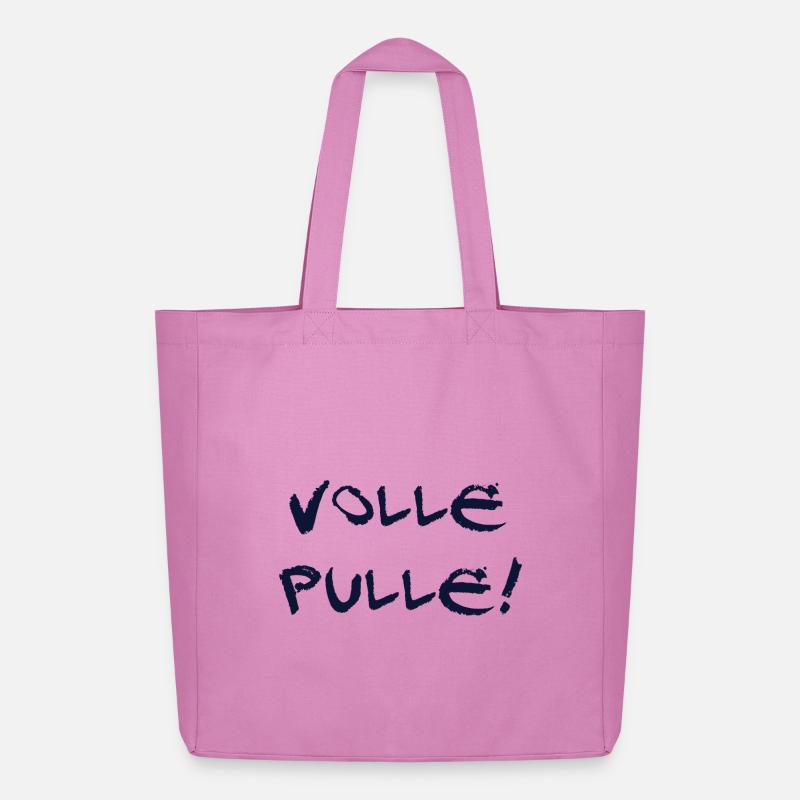 Volle Pulle - Midweight recycelter Stoffbeutel von Stanley/Stella - Pink