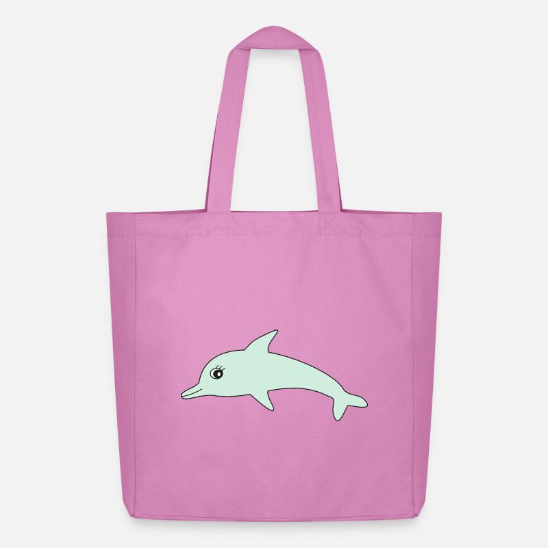 Delfin Delphine - Midweight recycelter Stoffbeutel von Stanley/Stella - Pink