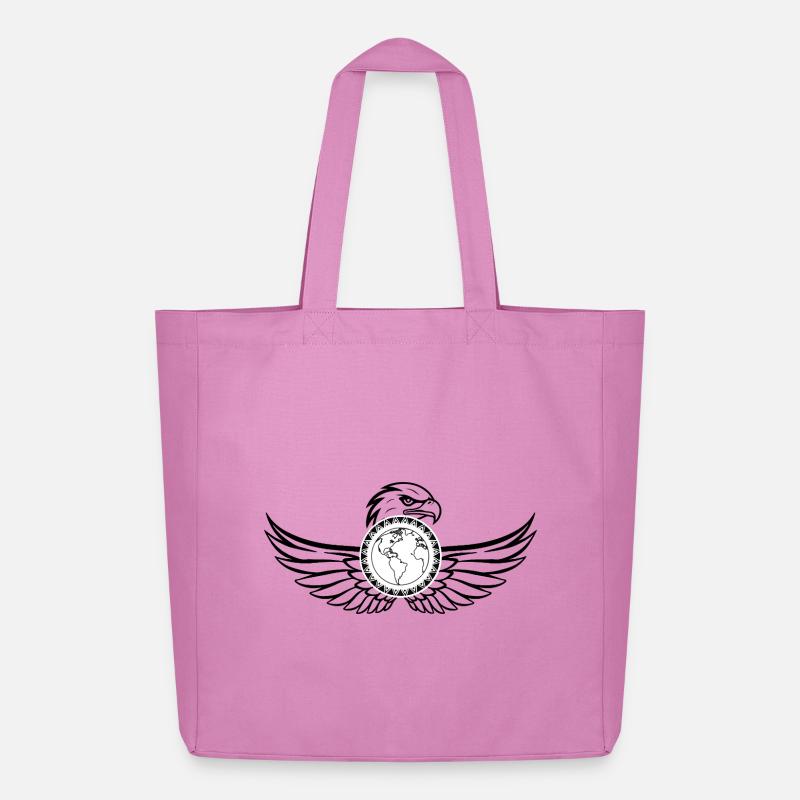 The Weld protected by an eagle - Midweight Recycled Tote Bag by Stanley/Stella - pink