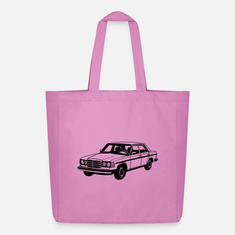 MB W123 , Youngtimer / Oldtimer ...(25) - Midweight recycelter Stoffbeutel von Stanley/Stella - Pink