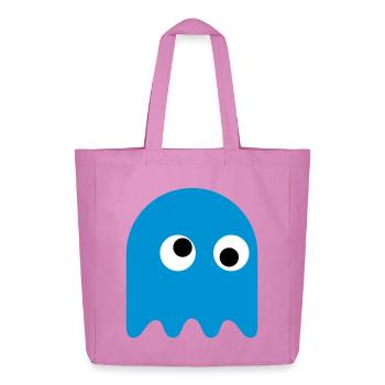 Game Classics Ghost - Midweight recycelter Stoffbeutel von Stanley/Stella - Pink - Vorne