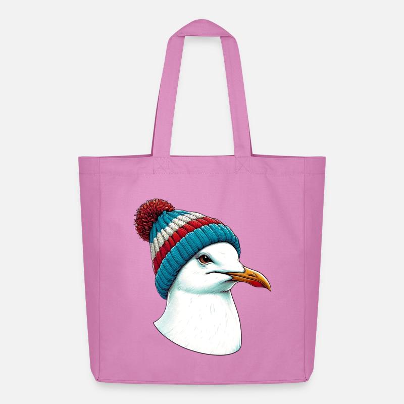 Möwe - Midweight recycelter Stoffbeutel von Stanley/Stella - Pink