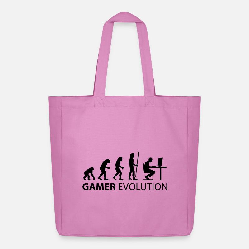 gamer evolution - Midweight recycelter Stoffbeutel von Stanley/Stella - Pink