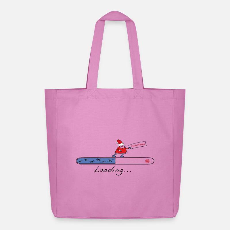 Christmas Loading - Midweight recycelter Stoffbeutel von Stanley/Stella - Pink