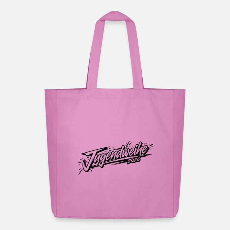 Jugendweihe 2026 - Midweight recycelter Stoffbeutel von Stanley/Stella - Pink