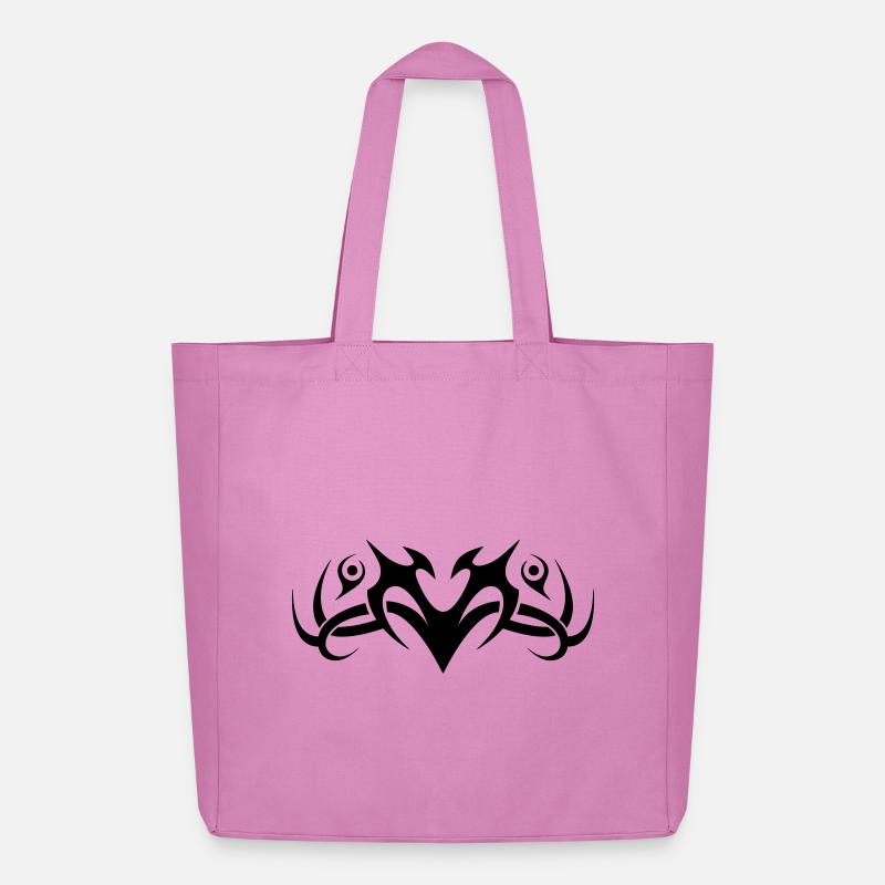 Tribal 8 von Helfspawn - Midweight recycelter Stoffbeutel von Stanley/Stella - Pink