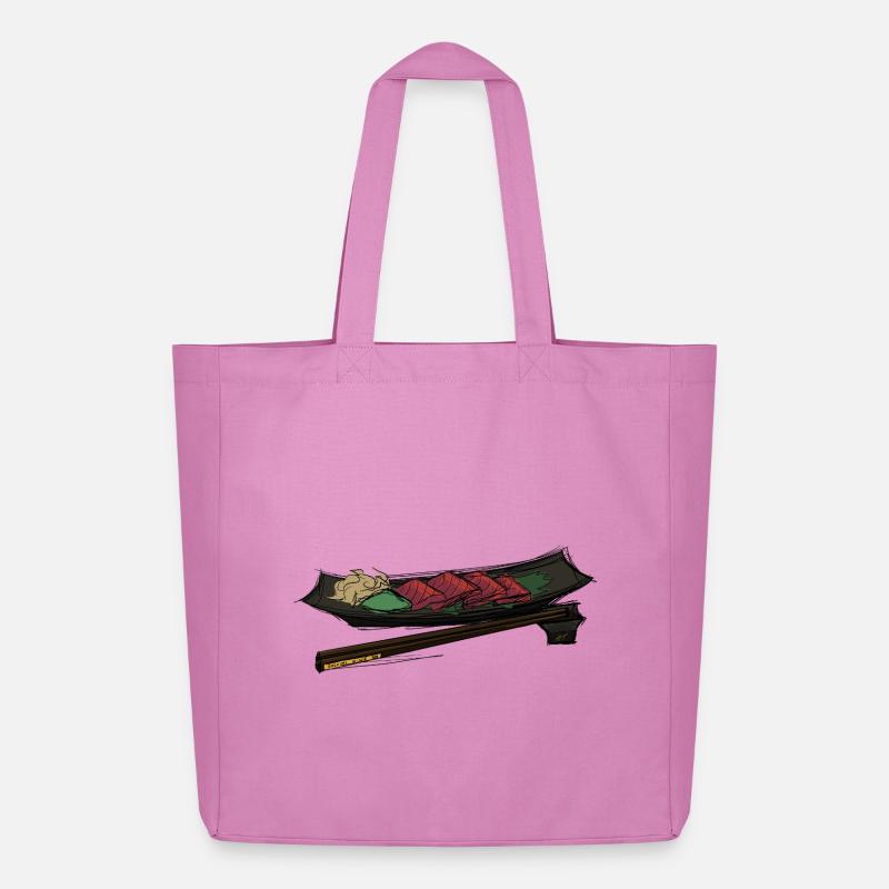Sashimi King - Midweight recycelter Stoffbeutel von Stanley/Stella - Pink
