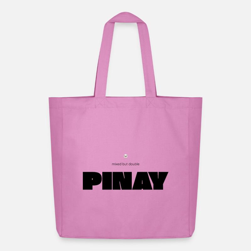 Mixte mais double – Déclaration de diversité de Pinay - Tote bag Stanley/Stella Midweight recyclé - rose