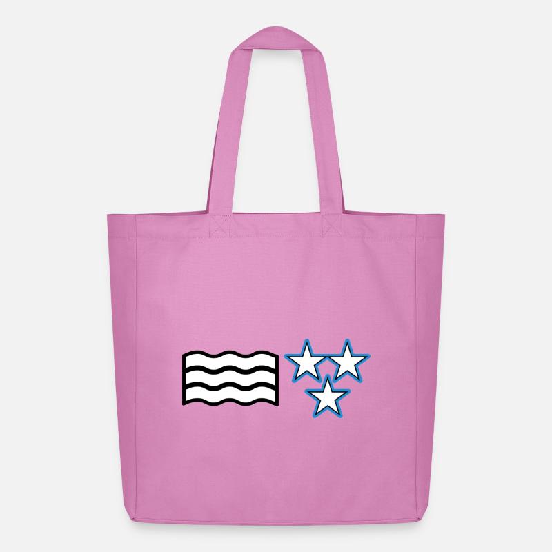 Flagge Aargau - Midweight recycelter Stoffbeutel von Stanley/Stella - Pink