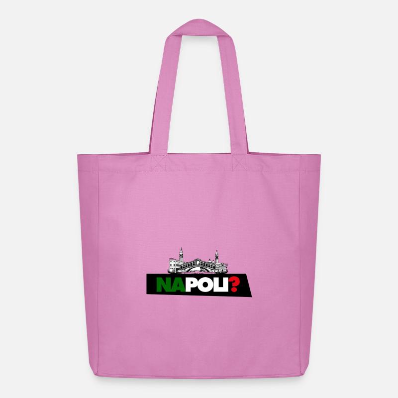 Neapel? - Midweight recycelter Stoffbeutel von Stanley/Stella - Pink