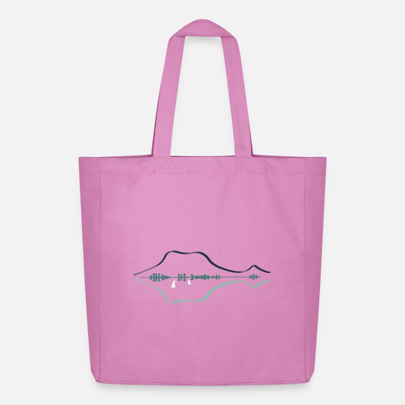 Balaton  - Midweight recycelter Stoffbeutel von Stanley/Stella - Pink