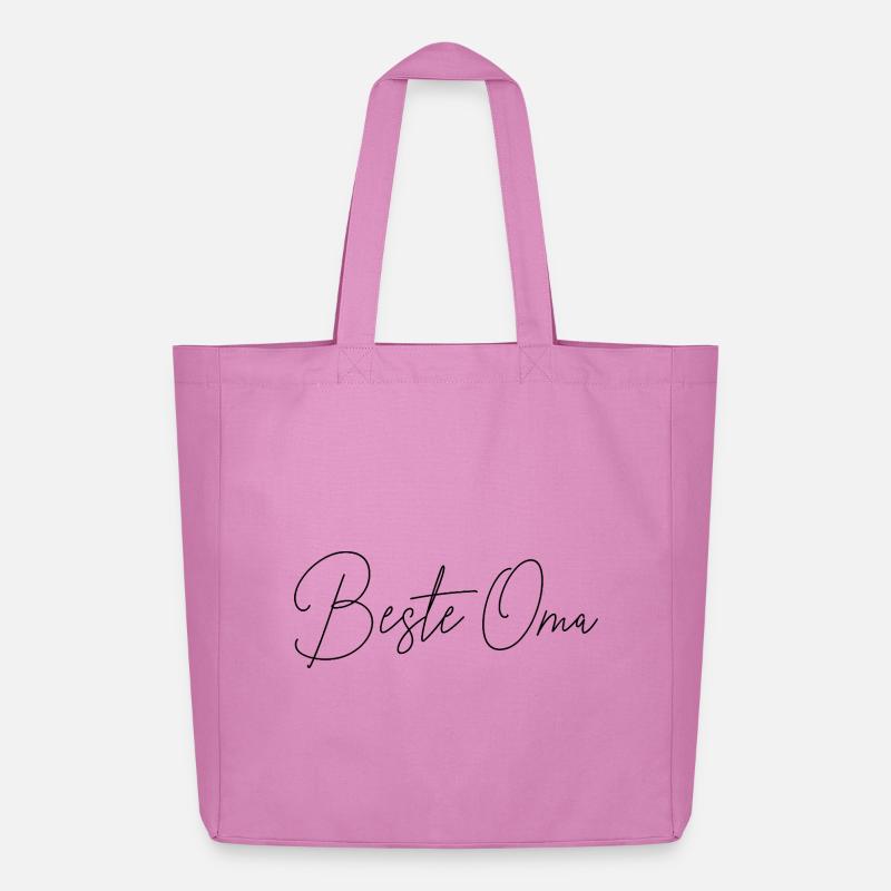 Beste Oma - Midweight recycelter Stoffbeutel von Stanley/Stella - Pink