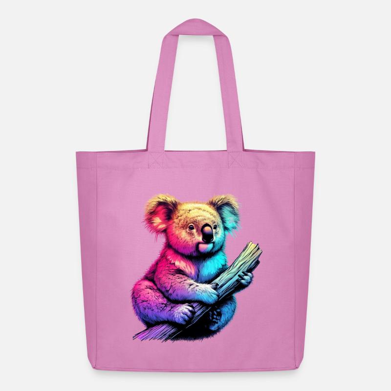 Koala - Midweight recycelter Stoffbeutel von Stanley/Stella - Pink