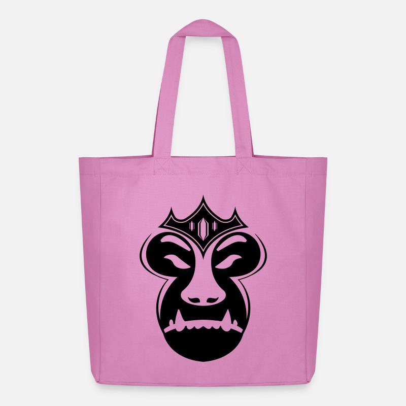 Monkey King – Emblem der urbanen Herrschaft - Midweight recycelter Stoffbeutel von Stanley/Stella - Pink