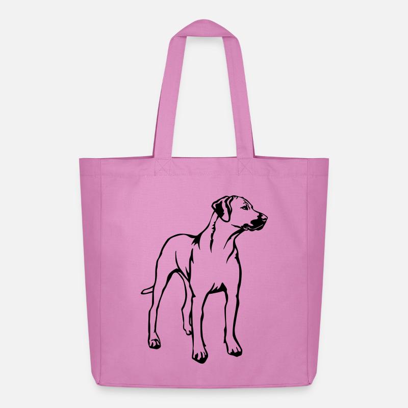 Rhodesian Ridgeback - Midweight recycelter Stoffbeutel von Stanley/Stella - Pink