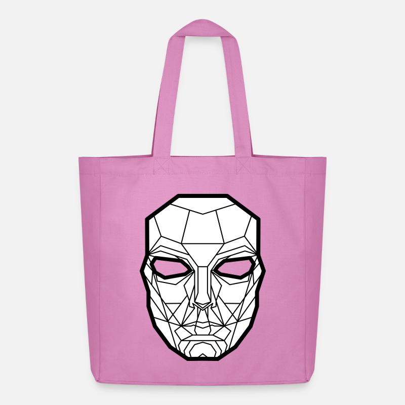 Kimura Mask White - Midweight Recycled Tote Bag by Stanley/Stella - pink