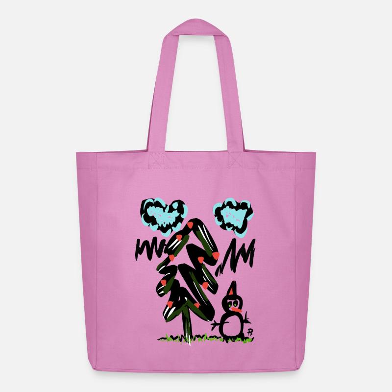 snow_time_2 - Midweight recycelter Stoffbeutel von Stanley/Stella - Pink
