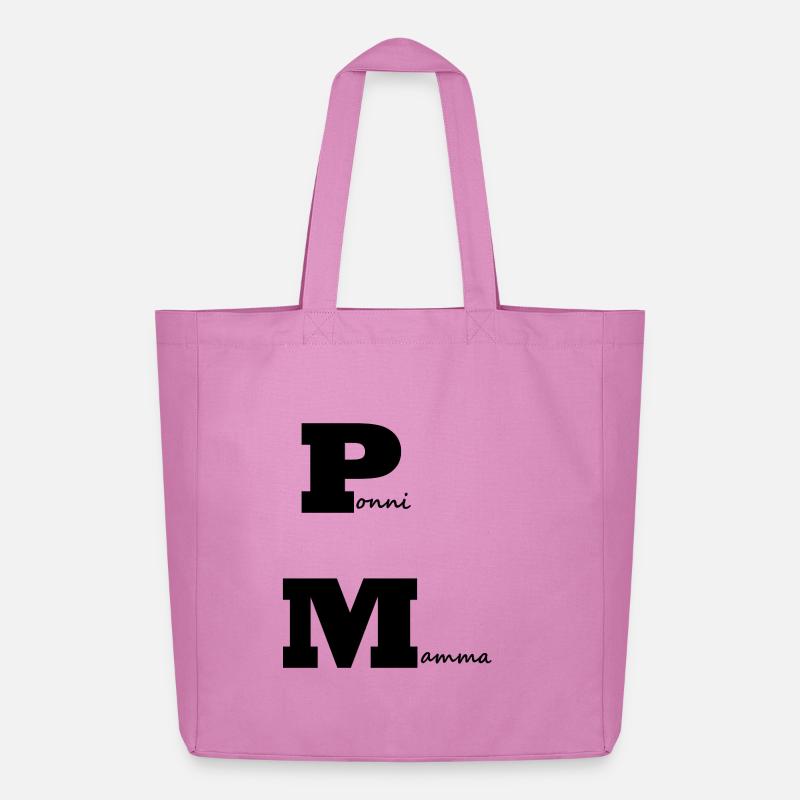 Pony-Mama - Midweight recycelter Stoffbeutel von Stanley/Stella - Pink