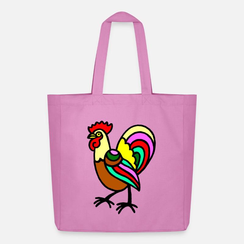 Hahn - Midweight recycelter Stoffbeutel von Stanley/Stella - Pink
