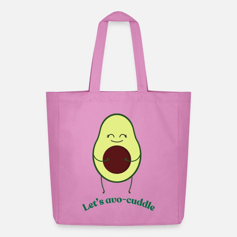 Lets-avo-cuddle - Midweight recycelter Stoffbeutel von Stanley/Stella - Pink