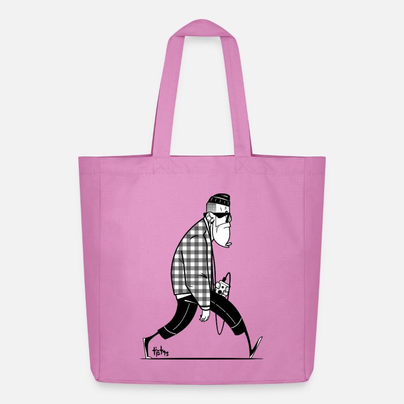 Hipster - Midweight recycelter Stoffbeutel von Stanley/Stella - Pink