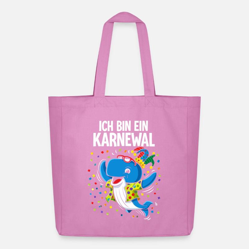 Conception de confettis d’éléphants de carnaval - Tote bag Stanley/Stella Midweight recyclé - rose
