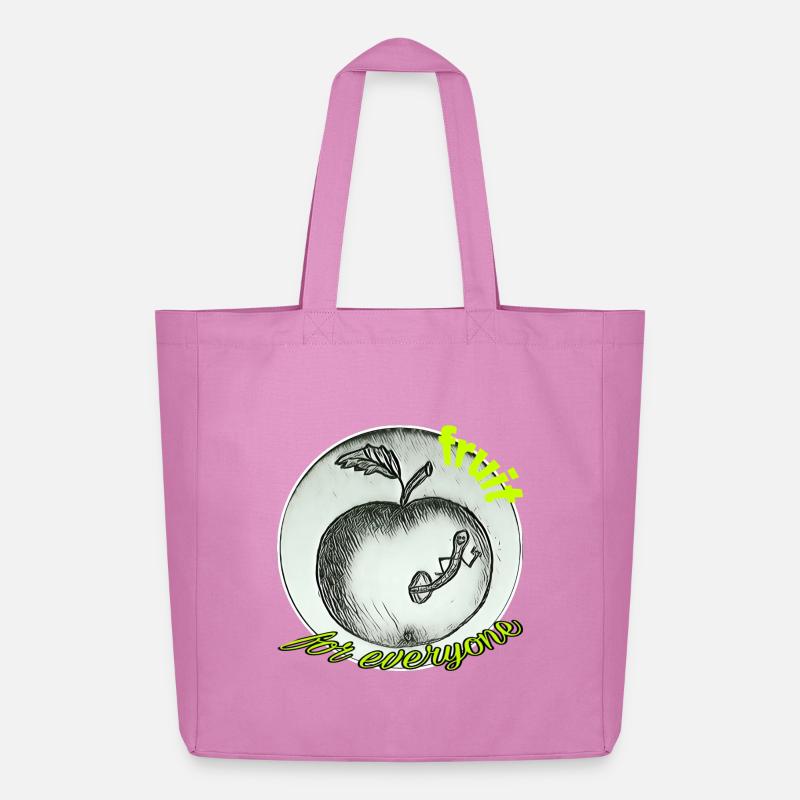 Obst - Midweight recycelter Stoffbeutel von Stanley/Stella - Pink