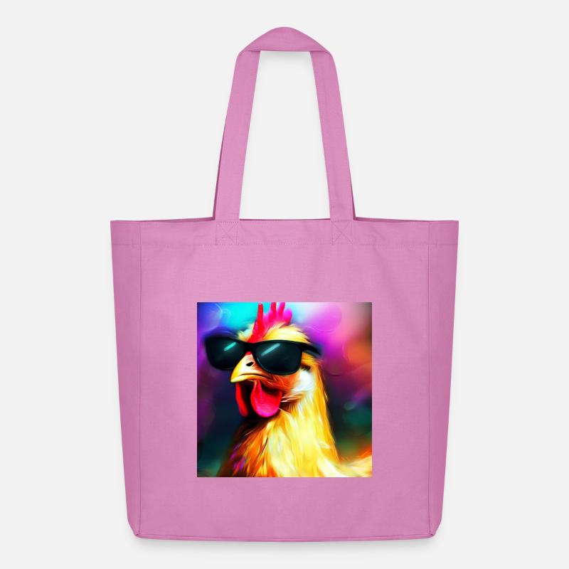 Fancy Chicken IV - Midweight recycelter Stoffbeutel von Stanley/Stella - Pink