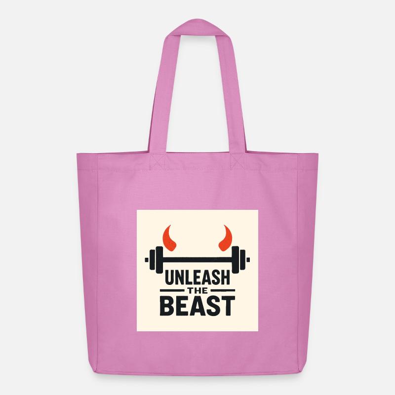 Expression Puissante de Force et Détermination - Tote bag Stanley/Stella Midweight recyclé - rose