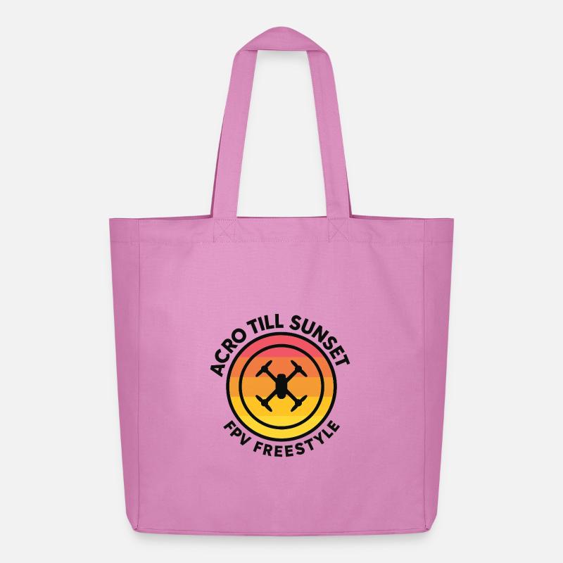 Akro Till Sunset FPV Design - Midweight recycelter Stoffbeutel von Stanley/Stella - Pink