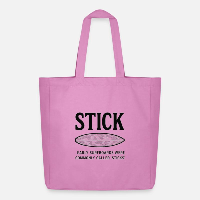 Les premiers bâtons de planches de surf - Tote bag Stanley/Stella Midweight recyclé - rose
