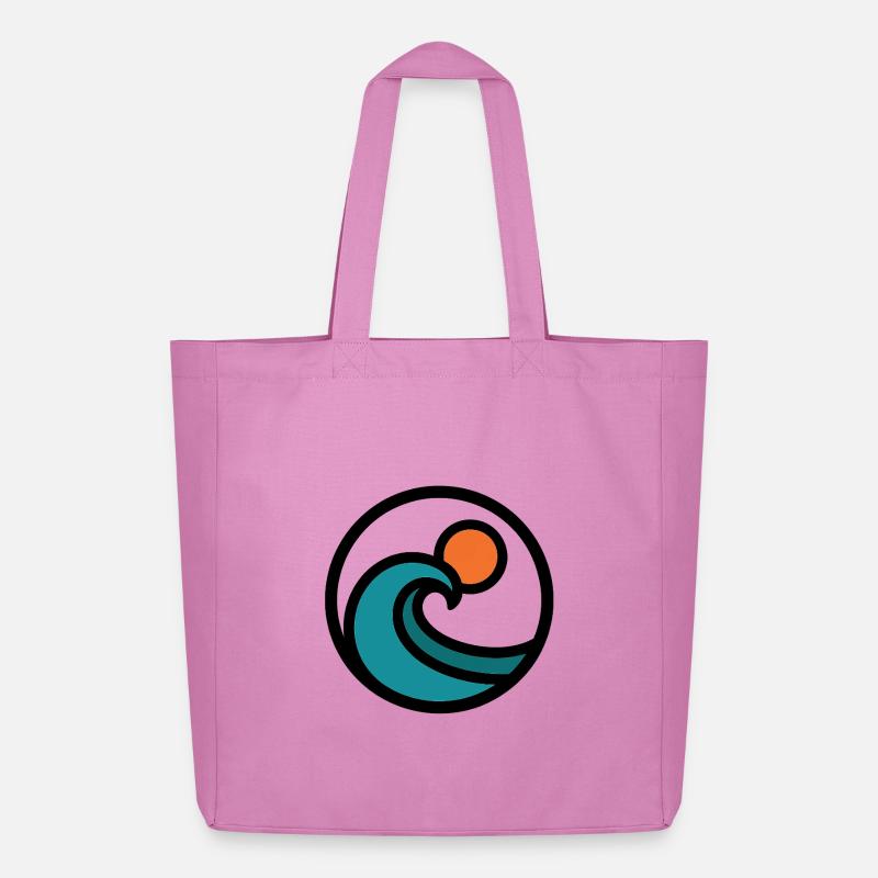 Geist des Ozeans - Midweight recycelter Stoffbeutel von Stanley/Stella - Pink