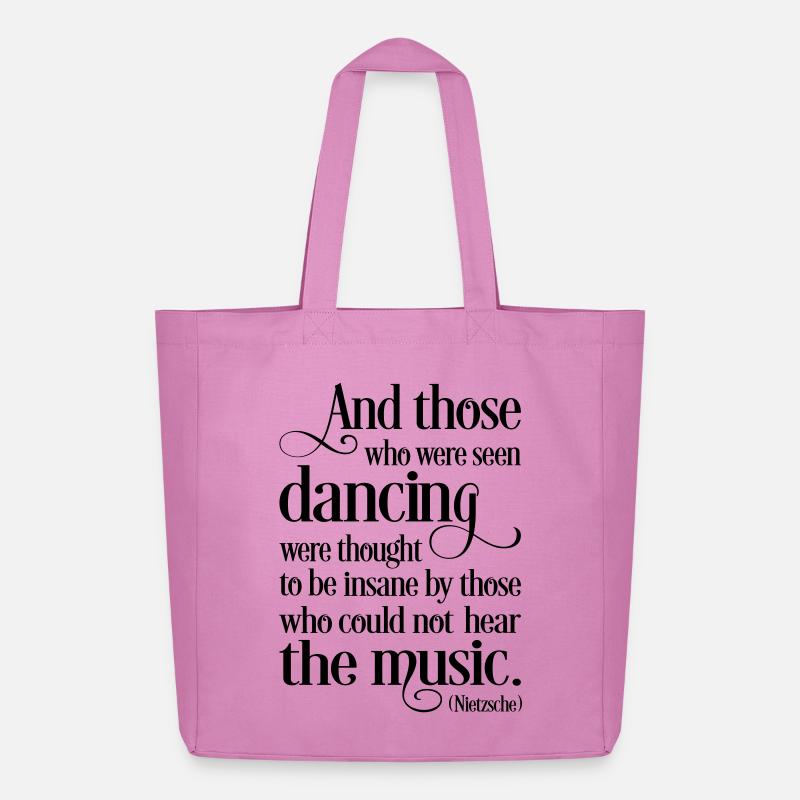 tanzen - Midweight recycelter Stoffbeutel von Stanley/Stella - Pink