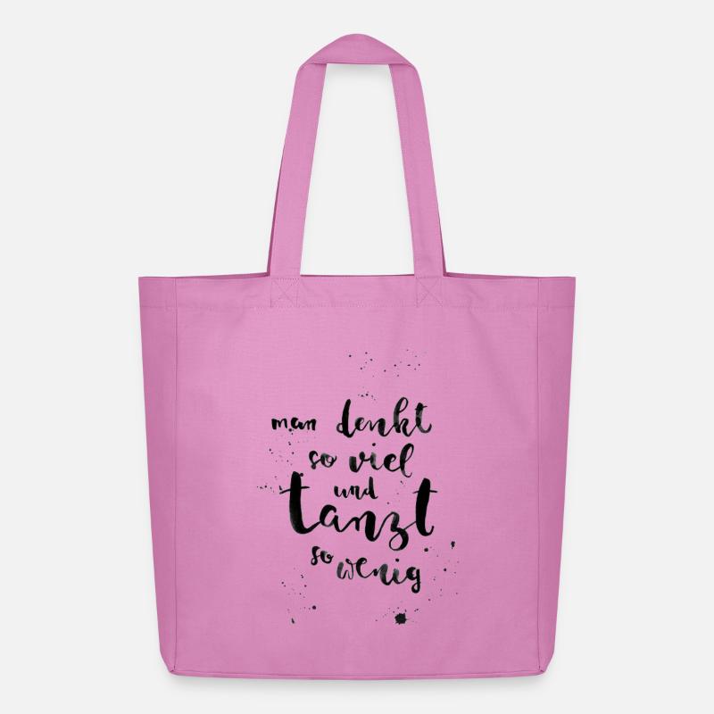 Gedanken - Midweight recycelter Stoffbeutel von Stanley/Stella - Pink