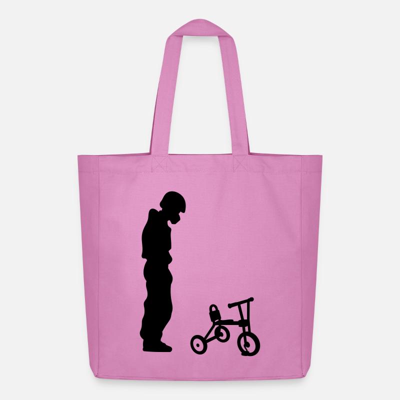Biker - Midweight recycelter Stoffbeutel von Stanley/Stella - Pink