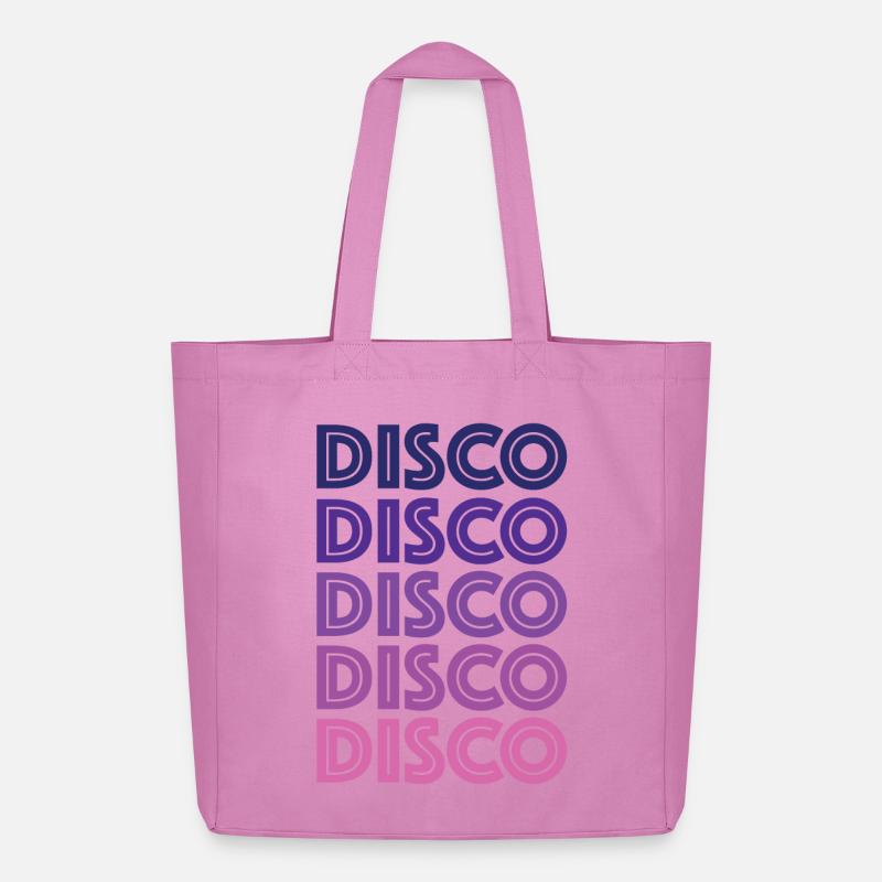 Disco Disco Disco - Midweight recycelter Stoffbeutel von Stanley/Stella - Pink
