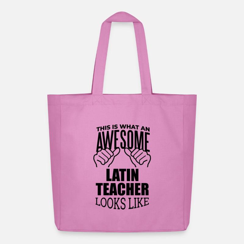 Latein - Midweight recycelter Stoffbeutel von Stanley/Stella - Pink