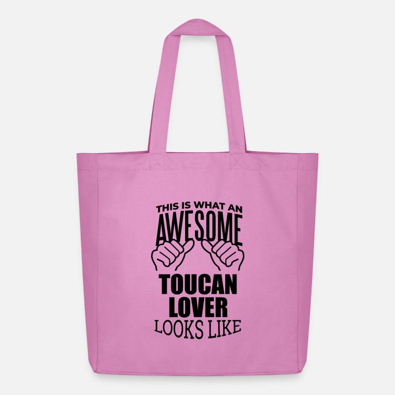Tukan - Midweight recycelter Stoffbeutel von Stanley/Stella - Pink