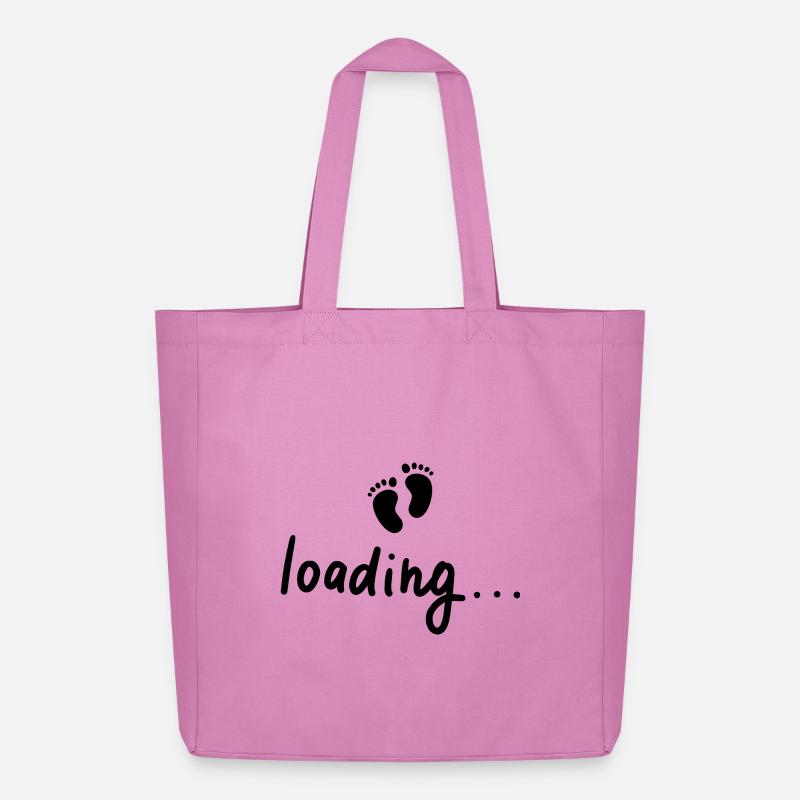 Loading - Midweight Recycled Tote Bag by Stanley/Stella - pink