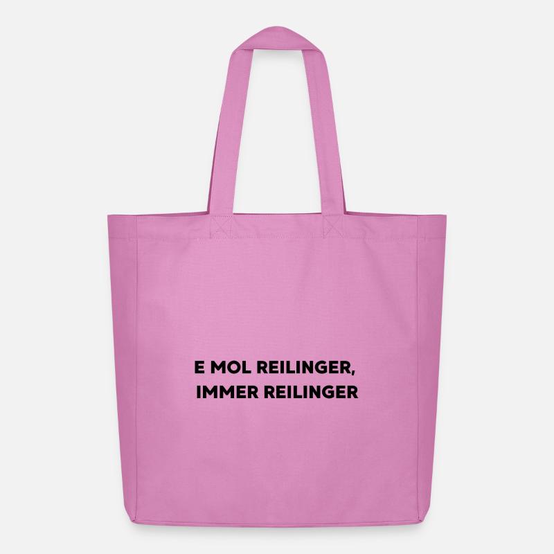 E mol Reilinger,  immer Reilinger - Midweight recycelter Stoffbeutel von Stanley/Stella - Pink