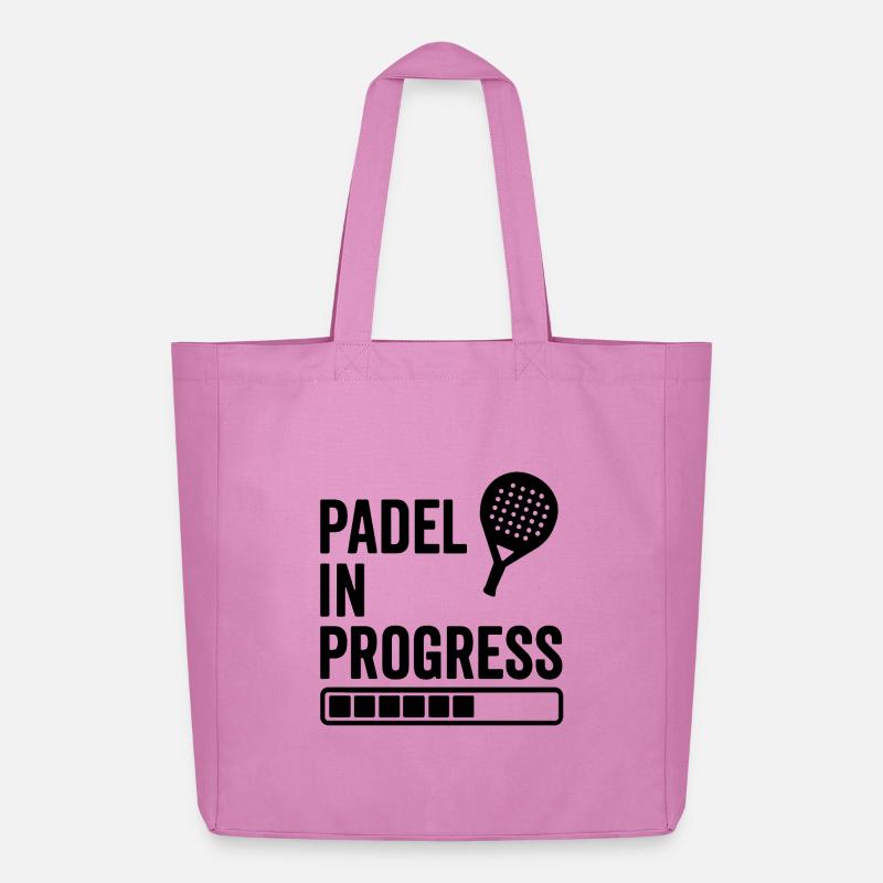 Padel in Progress - Midweight recycelter Stoffbeutel von Stanley/Stella - Pink