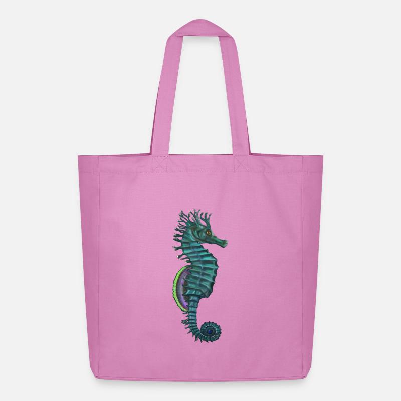Hippocampus - Midweight recycelter Stoffbeutel von Stanley/Stella - Pink