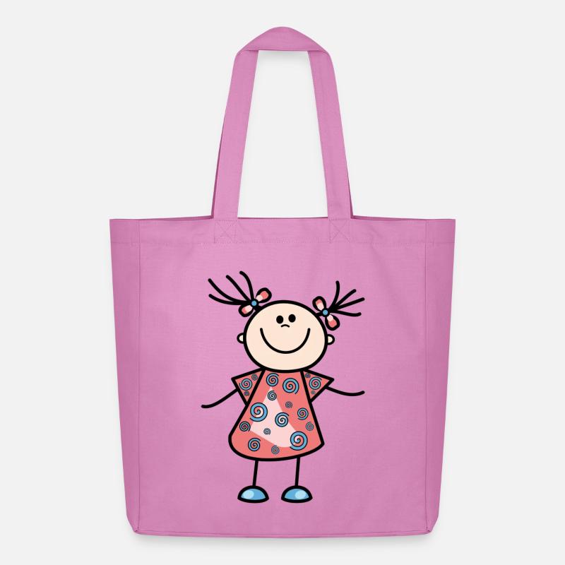 Geschenk - Midweight recycelter Stoffbeutel von Stanley/Stella - Pink