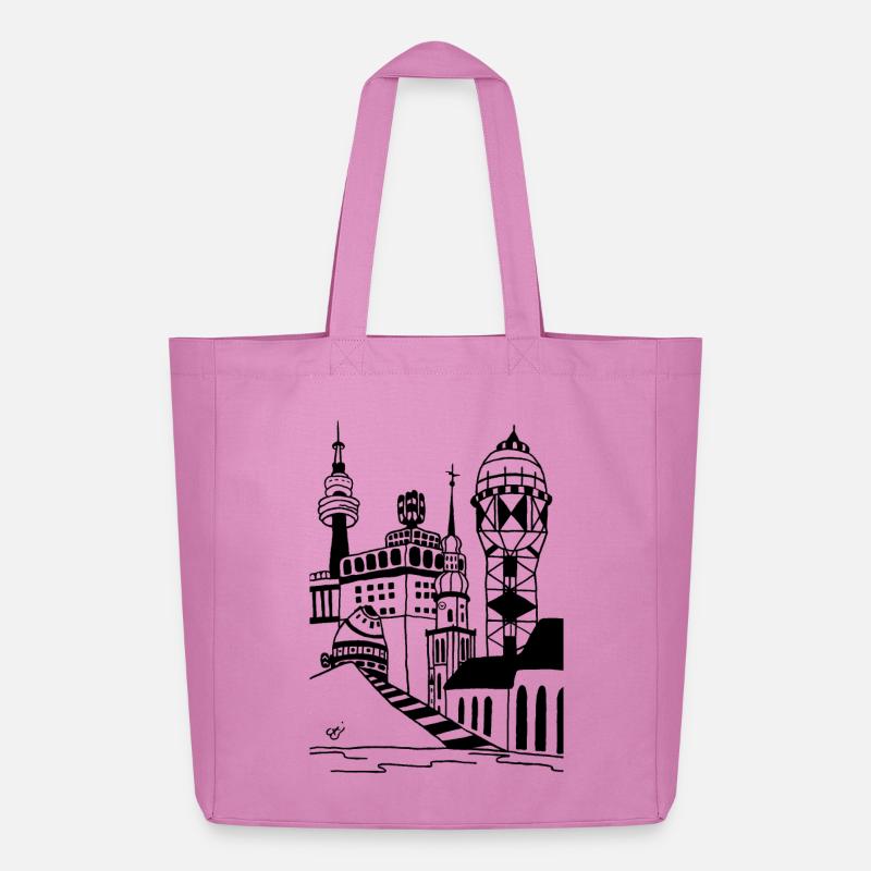 Dortmund H - Midweight recycelter Stoffbeutel von Stanley/Stella - Pink
