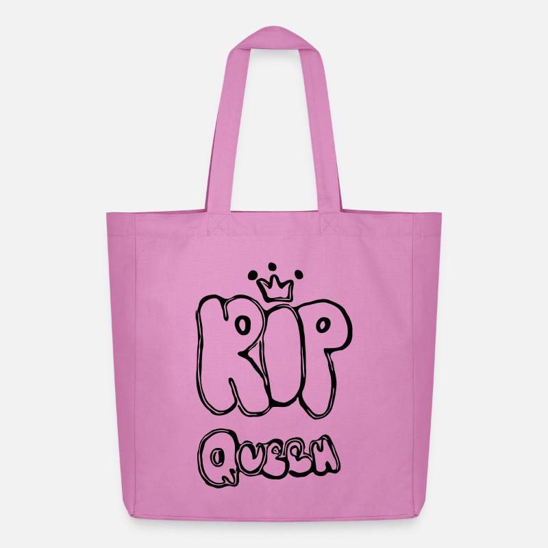 RIP Queen - Midweight recycelter Stoffbeutel von Stanley/Stella - Pink