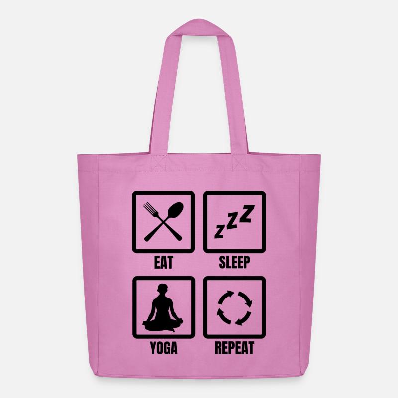 Yoga Routine - Midweight recycelter Stoffbeutel von Stanley/Stella - Pink