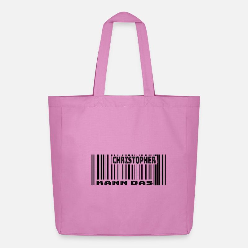 Christopher kann das  - Midweight recycelter Stoffbeutel von Stanley/Stella - Pink
