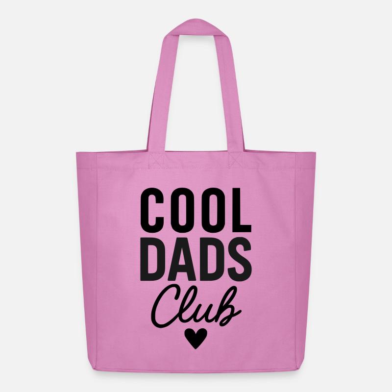 Cool Dads Club - Midweight recycelter Stoffbeutel von Stanley/Stella - Pink